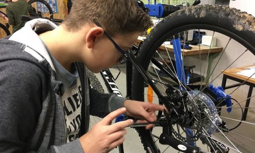Projekttag "Sicheres Fahrrad"